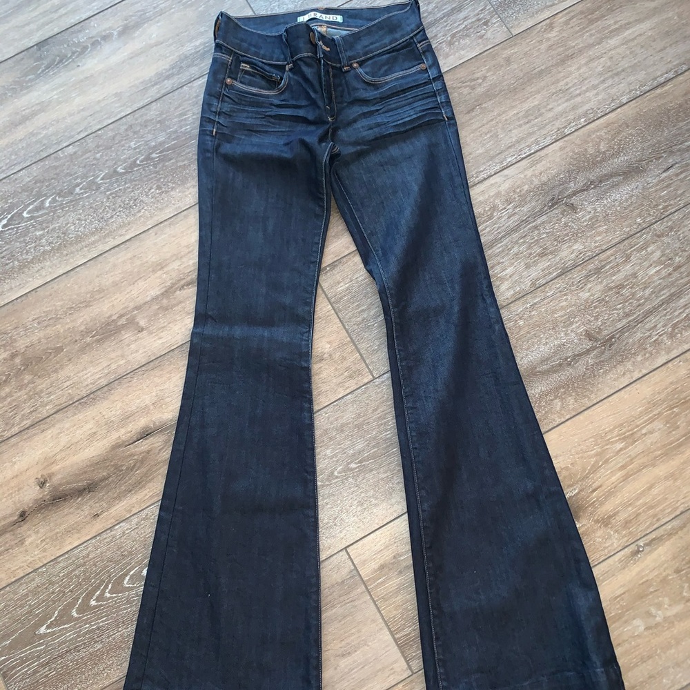 J Brand 722 Ink Bell Bottom Jeans